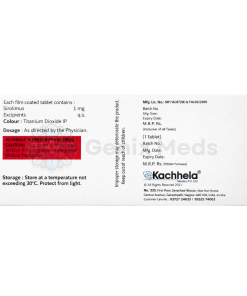 Alternative view of Sirolimus 1mg Tablets (SIROBOON 1)