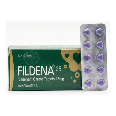 Sildenafil 25 Mg Tablets (Fildena)
