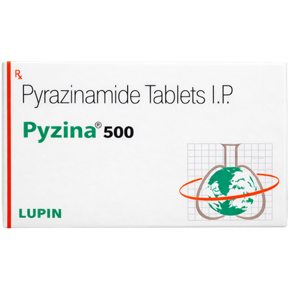 Pyrazinamide 500 Mg Tablets (Pyzina)