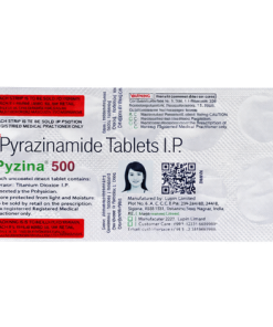 Alternative view of Pyrazinamide 500 Mg Tablets (Pyzina)
