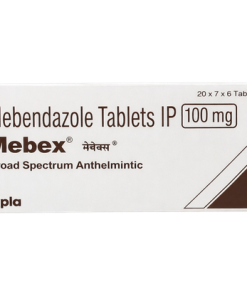 Mebendazole 100 Mg (Mebex 100)