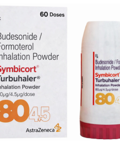 Budesonide/Formoterol 80mcg/4.5mcg (Symbicort)