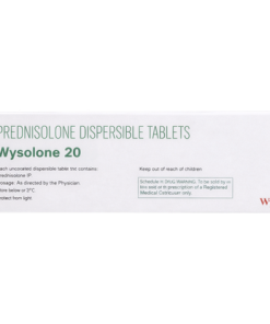 Prednisolone 20mg (Wysolone 20)