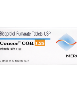 Bisoprolol Fumarate 1.25MG (Concor COR)