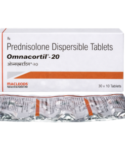 Prednisolone 20mg (Omnacortil 20)