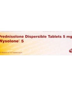 Prednisolone 5mg Tablets (Wysolone 5)